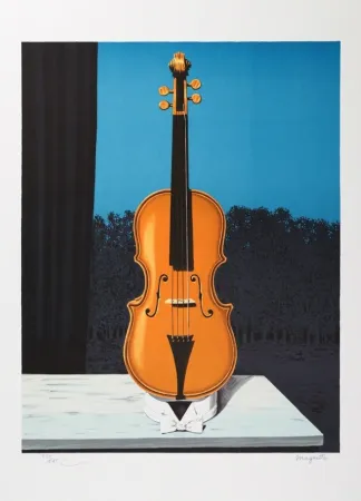 Lithografie Magritte - Un peu de l'âme des bandits