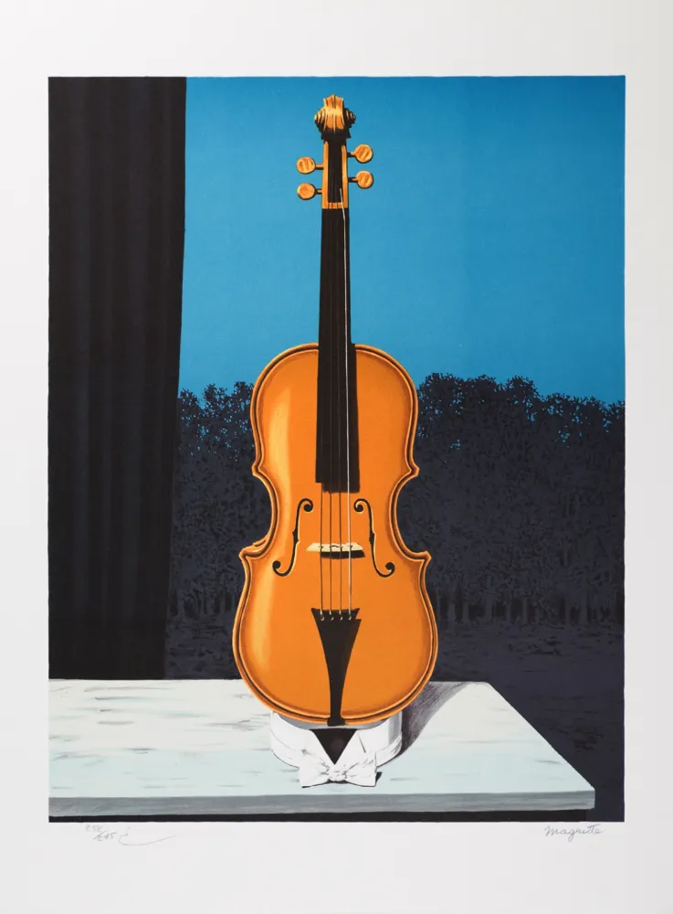 Lithografie Magritte - Un peu de l’âme des bandits (A Little of the Bandits' Soul)