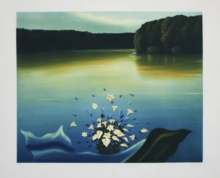 Ets En Aquatint Maibaum - Ein Frühling ist wie ein Herbst