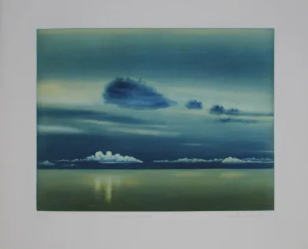 Ets En Aquatint Maibaum - Genesis:  Scirocco