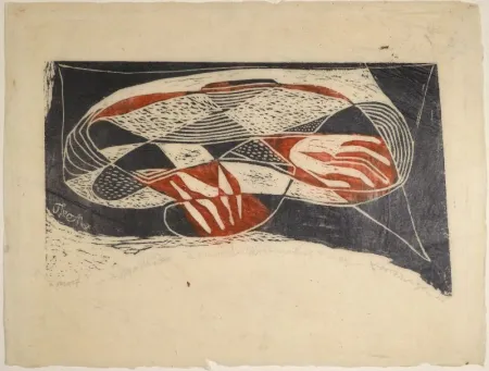 Linosnede Maillet - Untitled