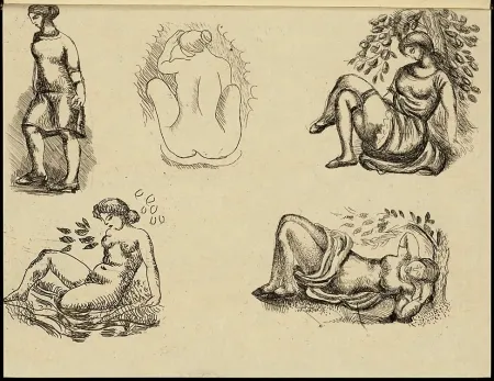 Geïllustreerd Boek Maillol - Livret de folastries