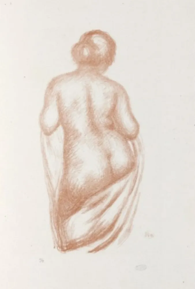 Lithografie Maillol - Maîtres et petits maîtres d'aujourd'hui.  Aristide Maillol, Sculpteur et Lithographe. 