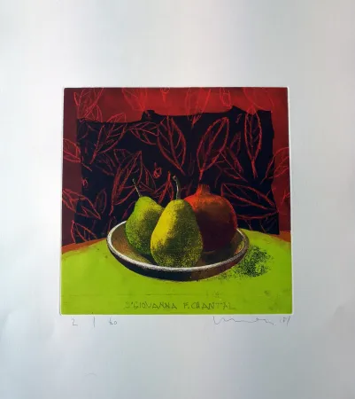 Ets En Aquatint Mair - S.Giovanna F.Chantal