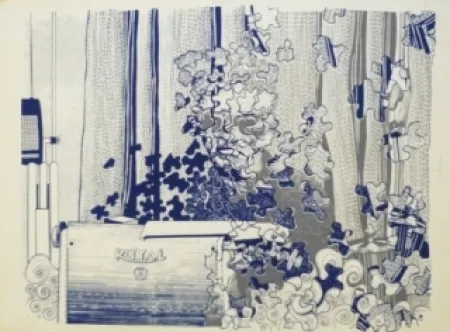 Zeefdruk Malaval - Samuel Fuller independant Film Maker