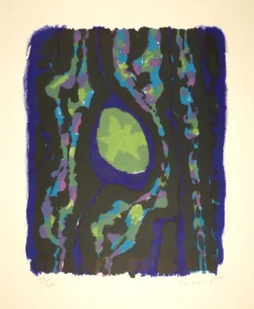 Lithografie Manessier - Advent