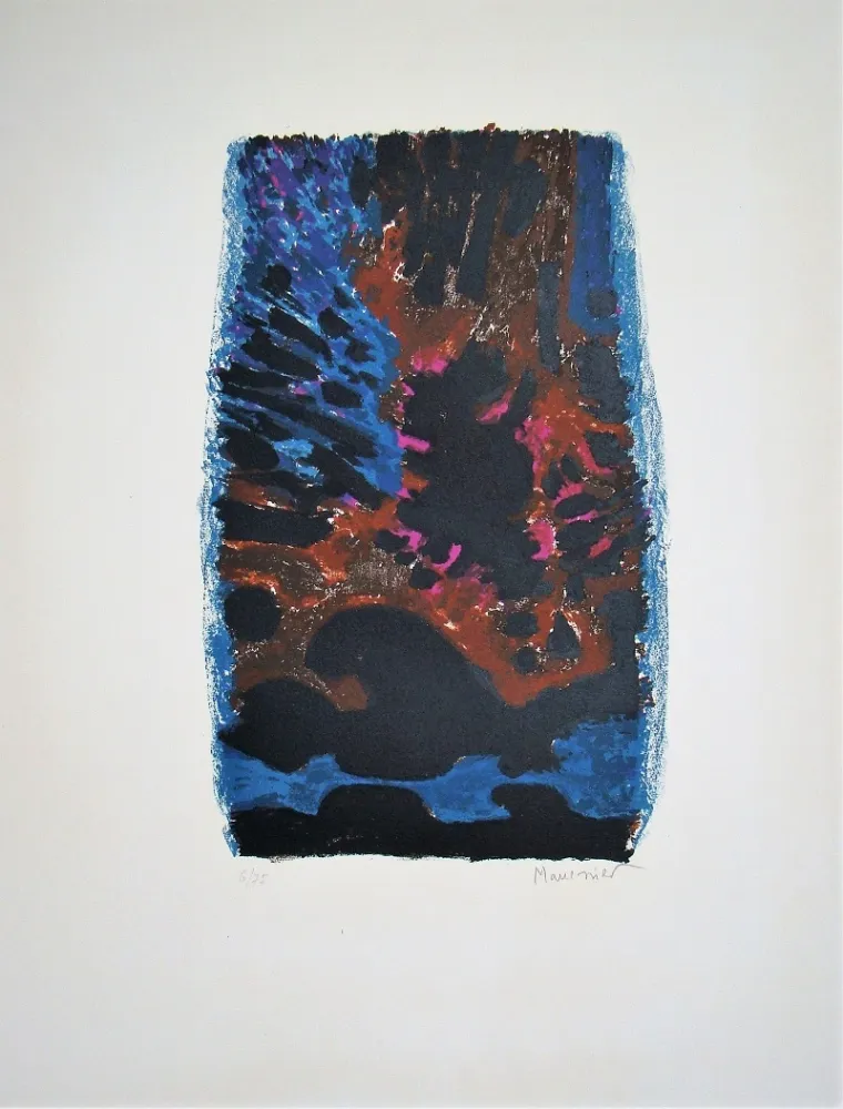 Lithografie Manessier - Composition, 1962