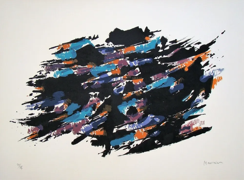 Lithografie Manessier - Composition, 1971