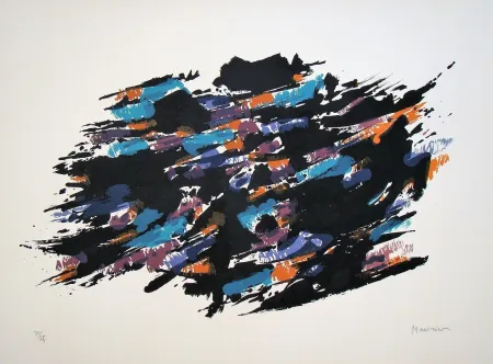 Lithografie Manessier - Composition, 1971