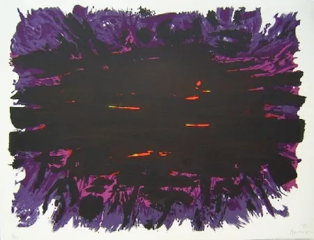 Lithografie Manessier - Composition XII