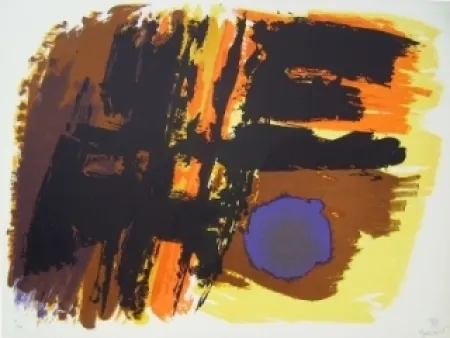 Lithografie Manessier - Composition XIII