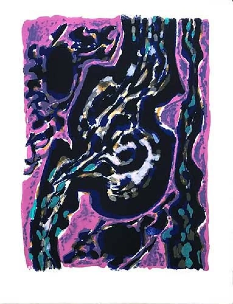 Lithografie Manessier - La source