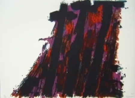 Lithografie Manessier - Le crucifiement suite de paques