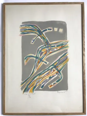 Lithografie Manessier - L'Eau et la pureté