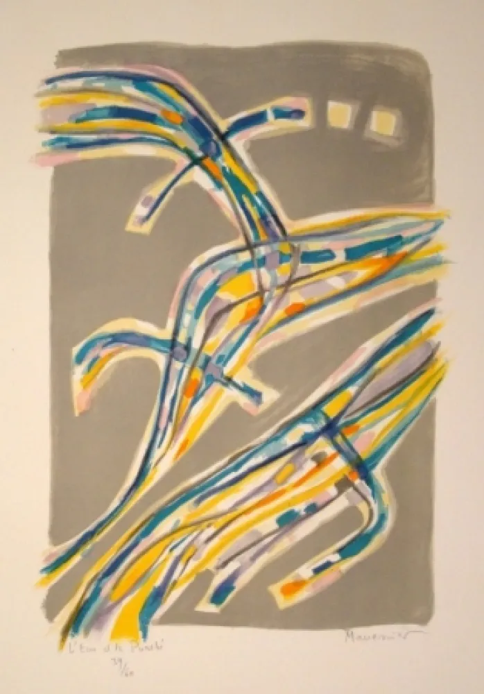 Lithografie Manessier - L’eau et la Pureté