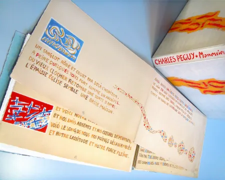 Geïllustreerd Boek Manessier - Présentation de la Beauce à Notre-Dame de Chartres (1964)