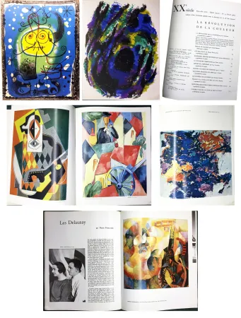 Lithografie Manessier - XXe SIÈCLE (nouvelle série). XXIIe Année. No 15, Noël 1960. LA RÉVOLUTION DE LA COULEUR (Miró, Manessier).