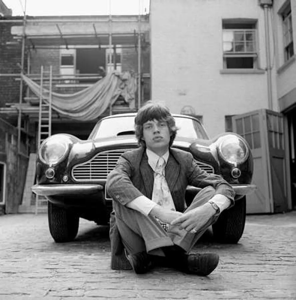 Fotografie Mankowitz - Mick & Aston