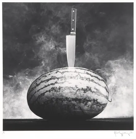 Fotografie Mapplethorpe - Watermelon with Knife 