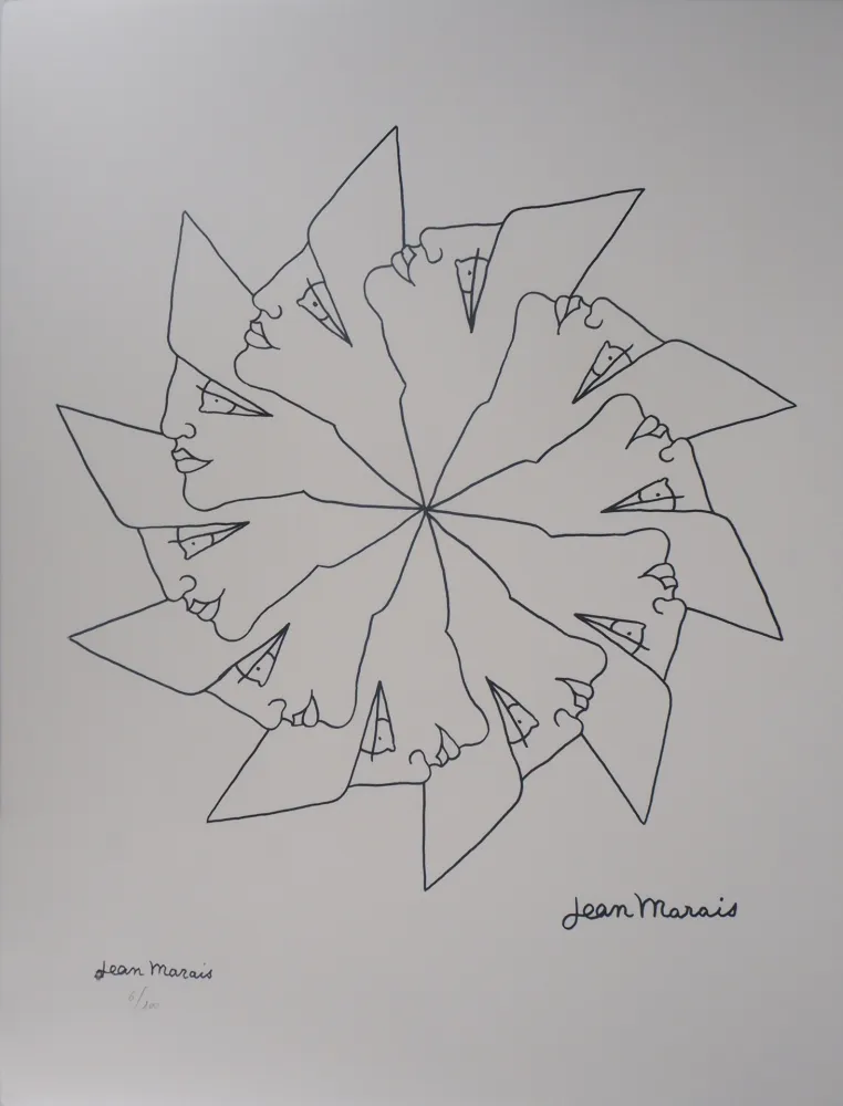 Lithografie Marais  - Vers le futur