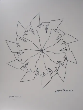 Lithografie Marais  - Vers le futur