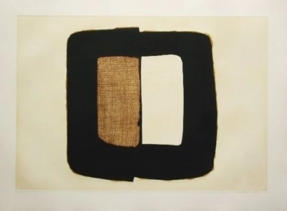Ets En Aquatint Marca Relli - Composition 3