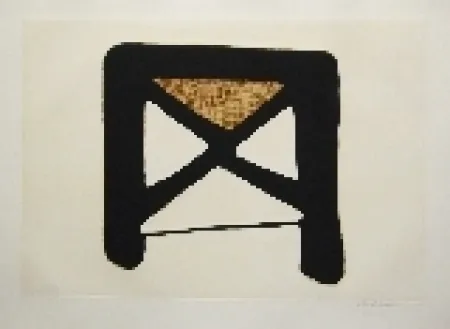 Ets En Aquatint Marca Relli - Composition 5