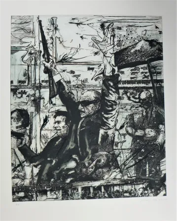 Ets En Aquatint Marcaccio - Sans titre 2