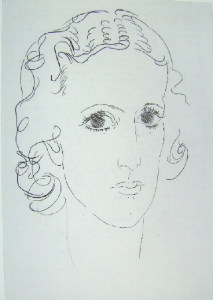 Gravure Marcoussis - Marie-Laure de Noailles