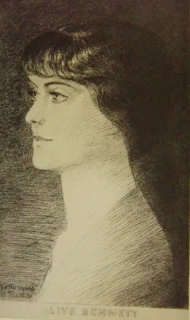 Gravure Marcoussis - Olive Bennett