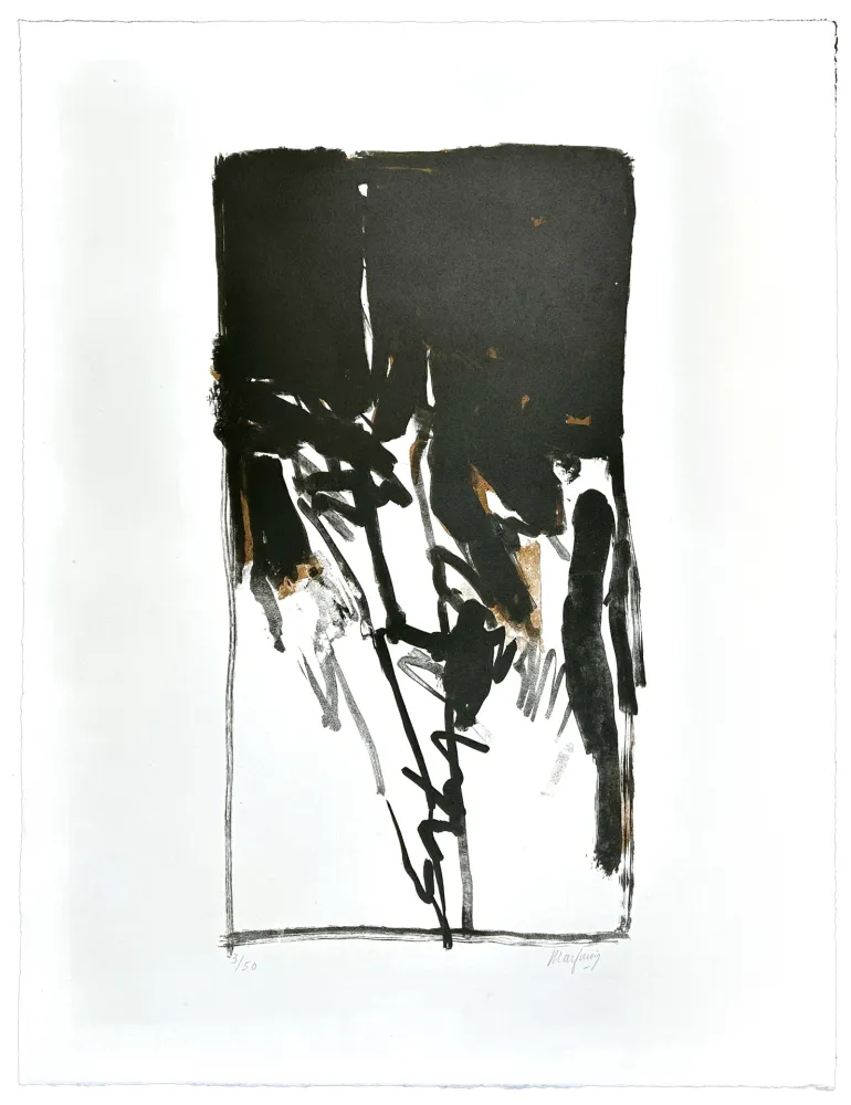 Lithografie Marfaing - Sans Titre