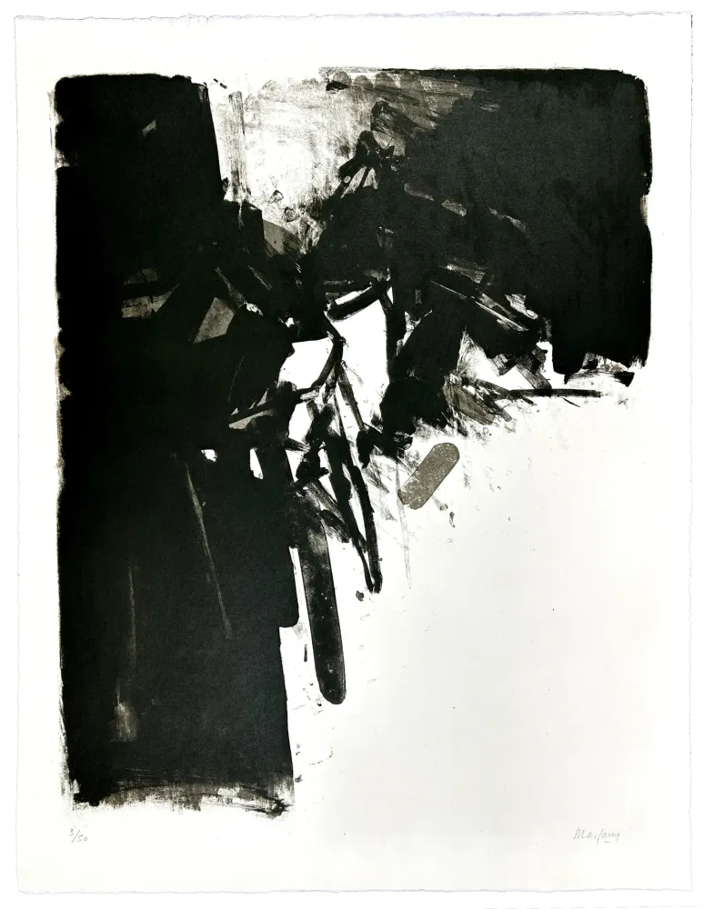 Lithografie Marfaing - Sans titre