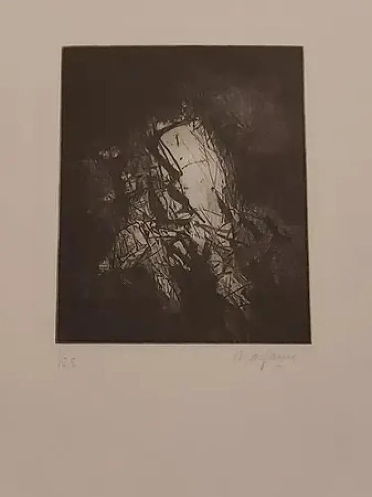 Gravure Marfaing - Sans titre (1960)