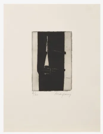 Ets Marfaing - Sans titre, 1975. Eau-forte signée. 