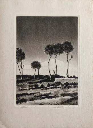 Ets En Aquatint Margolies - Dawn