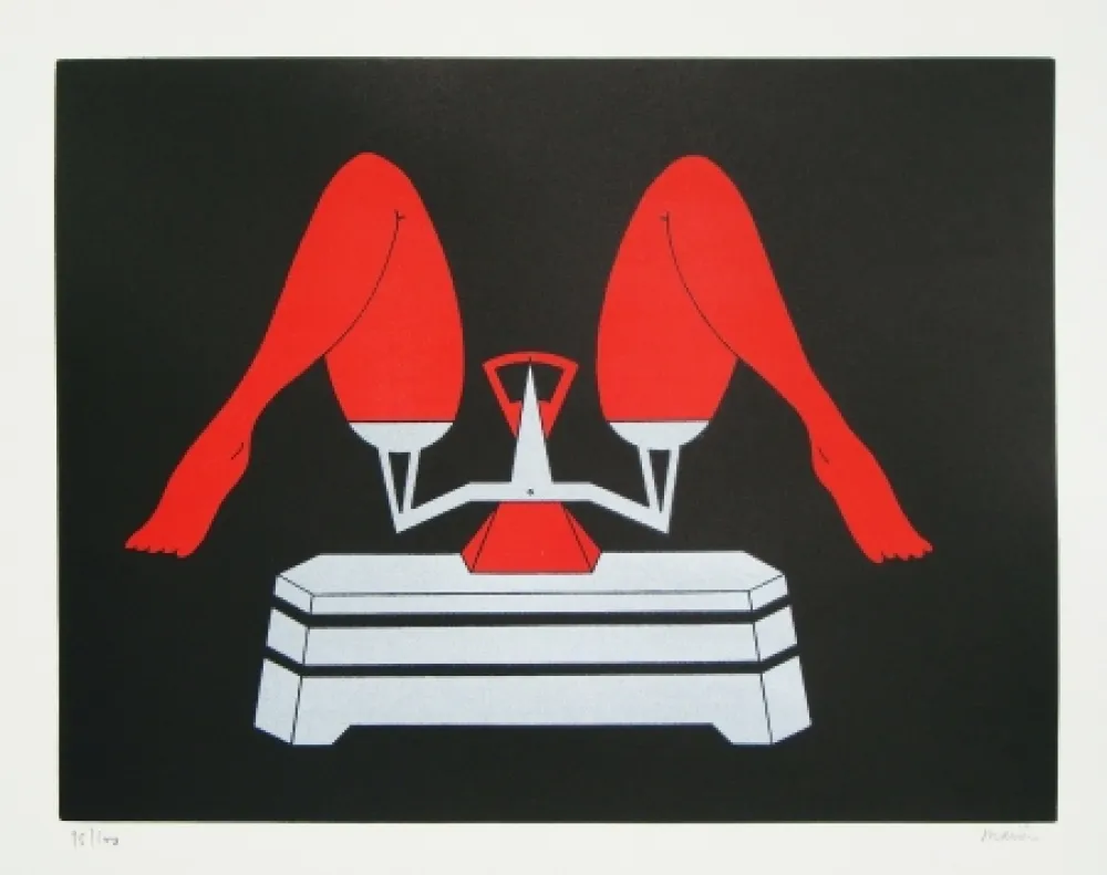 Lithografie Marien - Les noces de Jessica