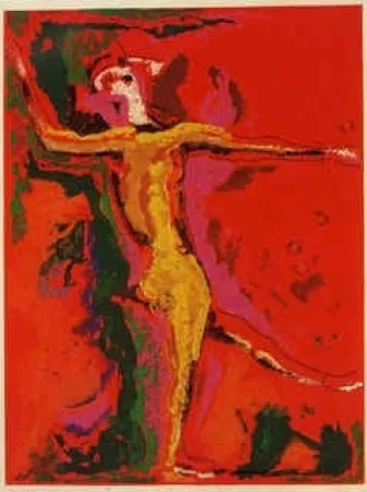 Ets En Aquatint Marini - Ballerino