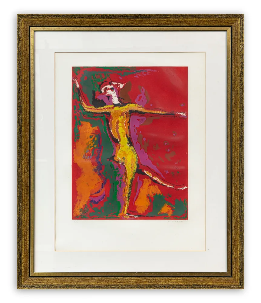 Ets En Aquatint Marini - Ballerino