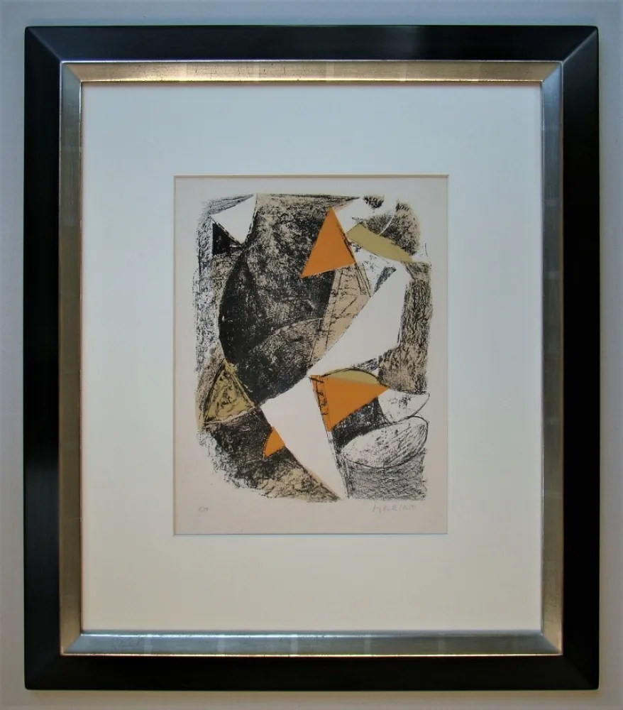 Lithografie Marini - Cheval et Cavalier