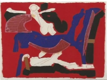 Lithografie Marini - Chevaux el Cavaliers