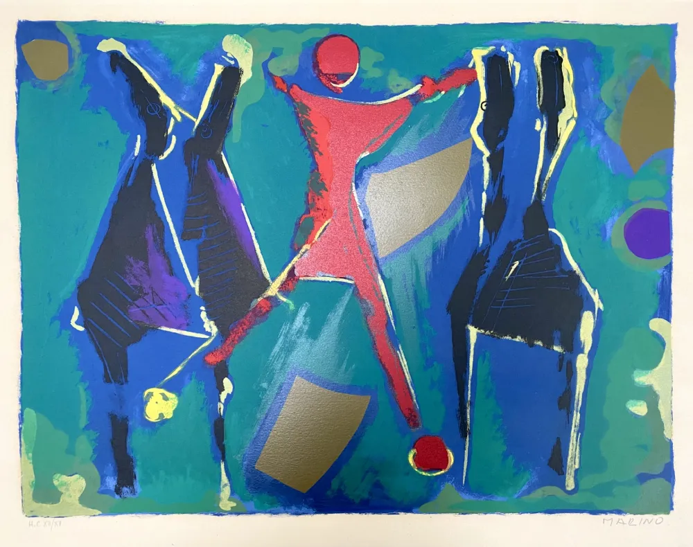 Lithografie Marini - From Color to Form VII