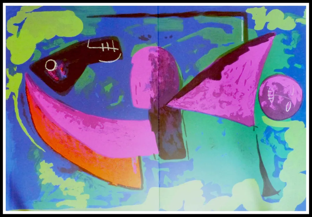 Lithografie Marini - GUERRIER