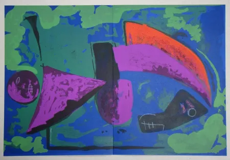 Lithografie Marini - Guerrier