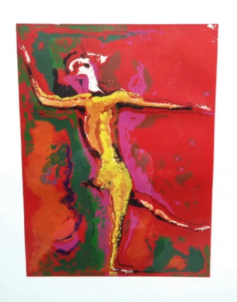 Ets En Aquatint Marini - Il Ballerino