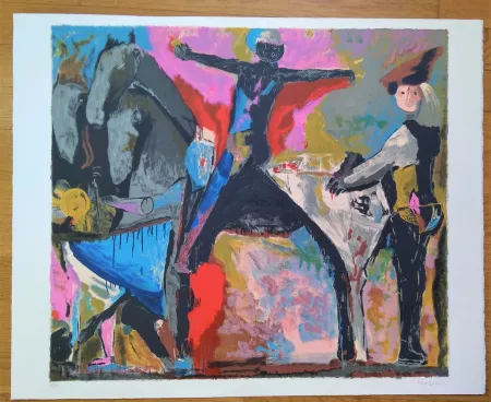 Lithografie Marini - Il grande teatro delle maschere