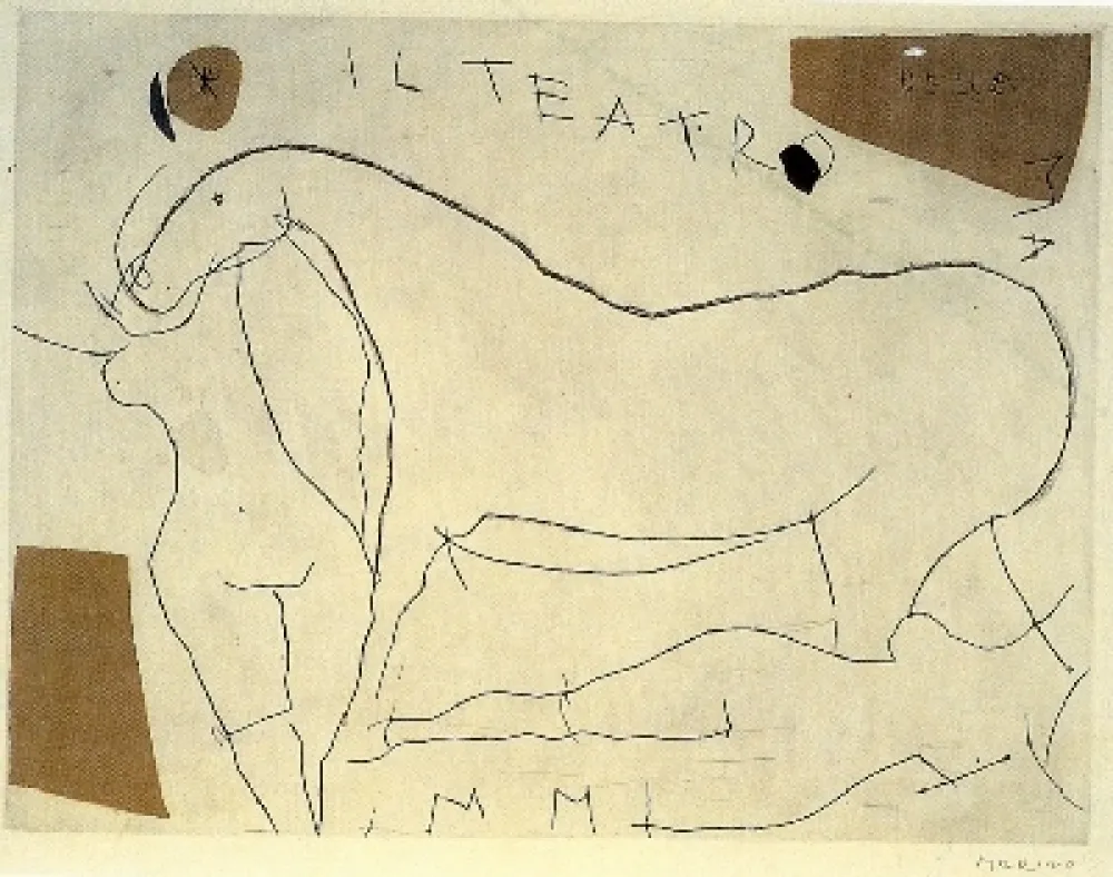 Aquatint Marini - Il profondo I