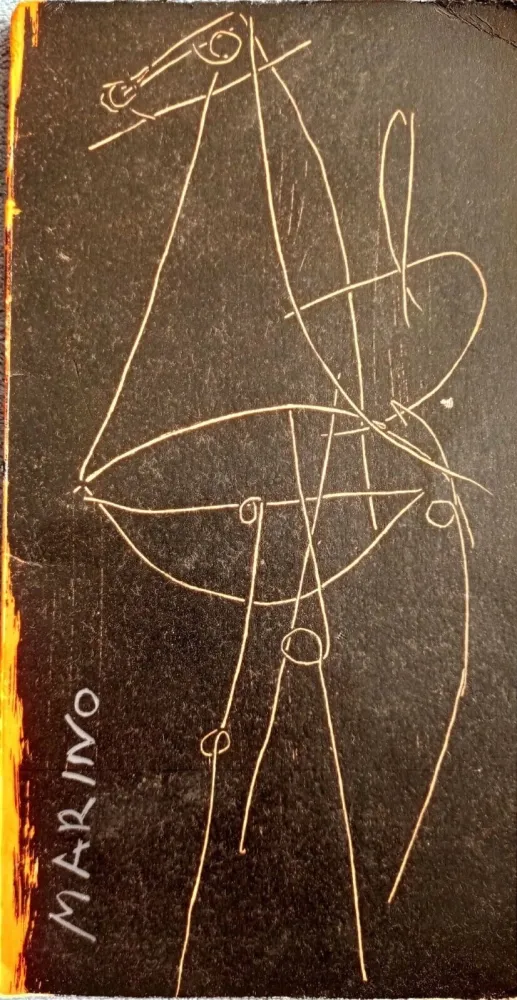 Lithografie Marini - Lithographie originale pour  Catalogue Berggruen 15 lithographies,1955