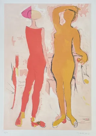 Ets En Aquatint Marini - Marino ( From Shakespeare I )