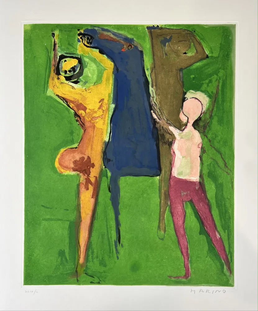 Ets En Aquatint Marini - Marino ( From Shakespeare I )