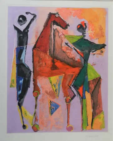 Ets En Aquatint Marini - Marino from Shakespeare I